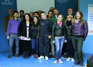 Foto di gruppo Bottega Exodus